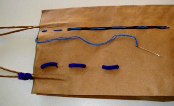 Sewing collage